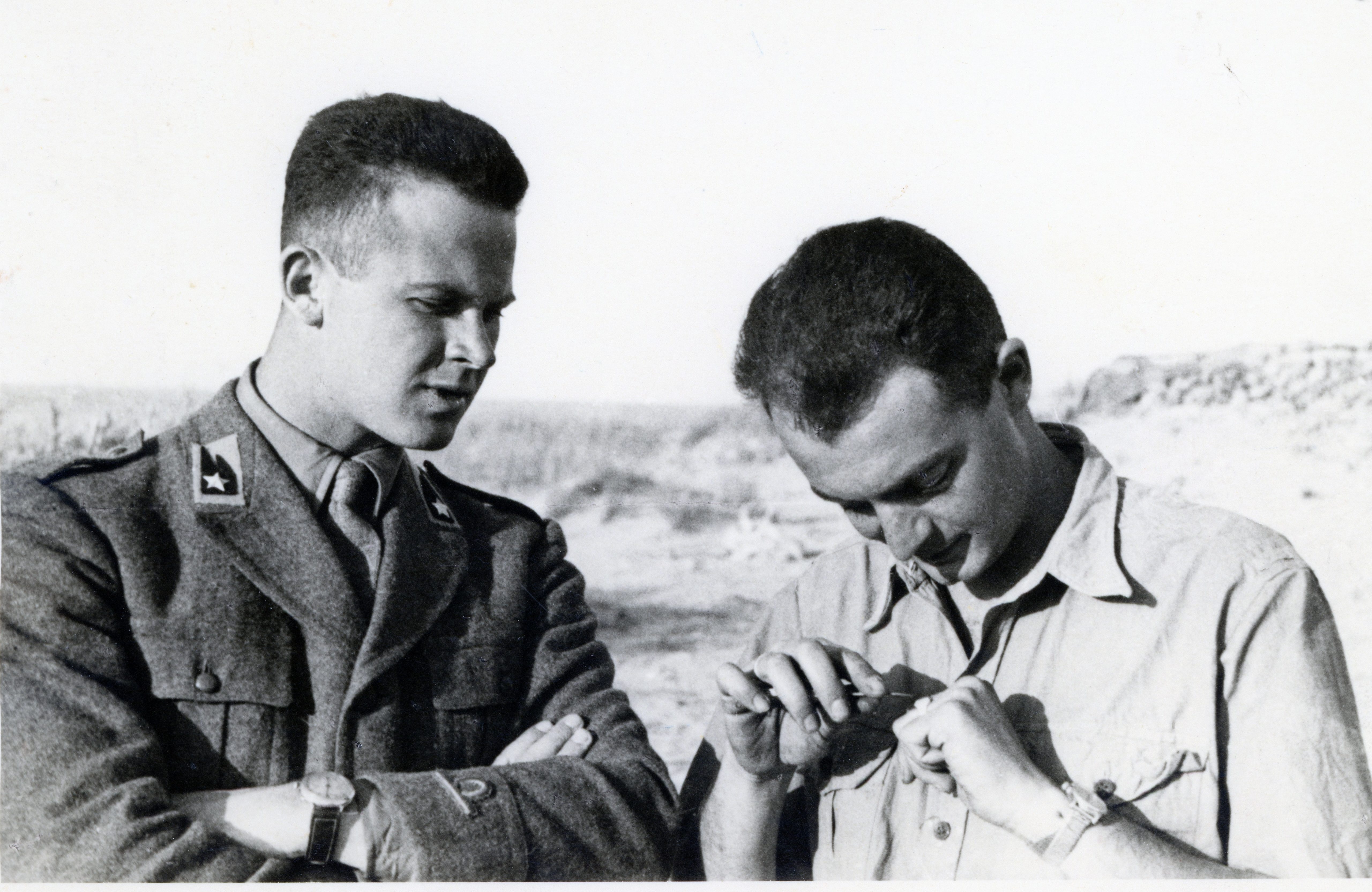 Dad in Northern Africa during WWII