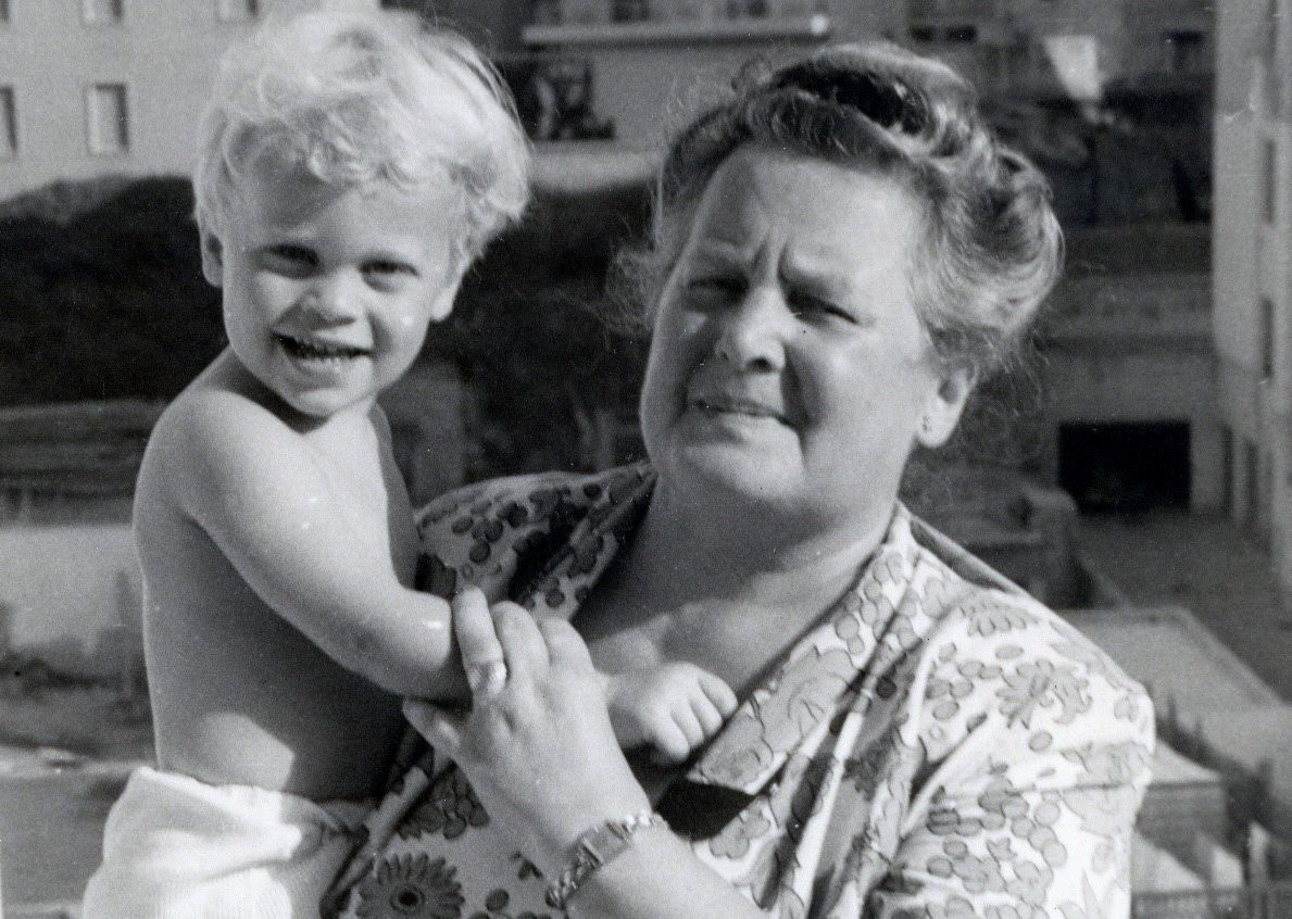 Roland and Nonna Teresa in 1950