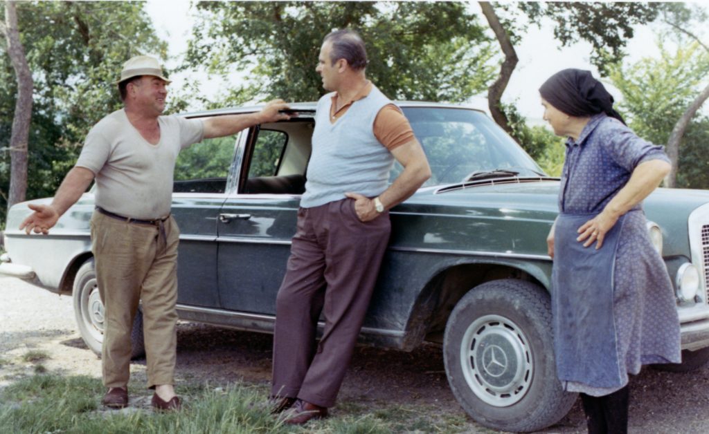 Dad with Tuscan Farmer